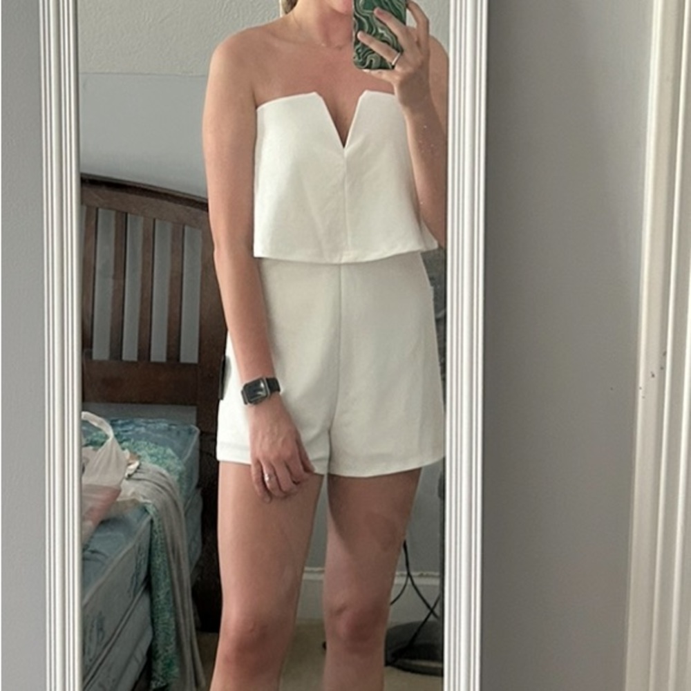 White romper
